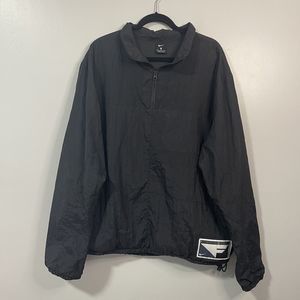 Nike Flight XL Black Basketball Jacket 1/4 Zip Windbreaker